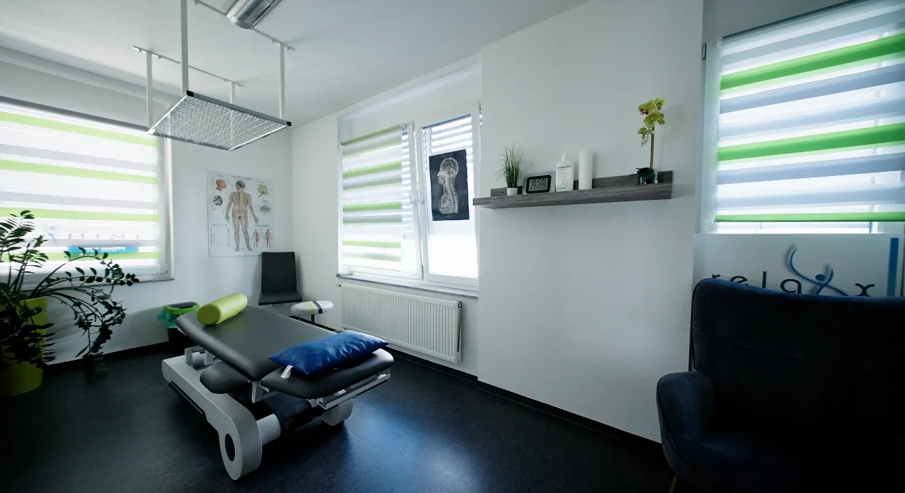 Relaxx Physiotherapie - Praxis for Physiotherapie - Therapieraum